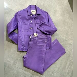 L’agence Coated Denim